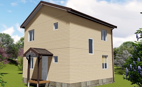 Индивидуальный жилой дом по адресу: Краснодарский край, г. Новороссийск, ст. Раевская, район ул. Кубанская. Общая площадь 75,4 м2. Сдан 11.2019