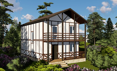 Индивидуальный жилой дом по адресу: Республика Крым, г. Керчь, ул. Сурикова, 3. Общая площадь 149.5 м2. Сдан 10.2019