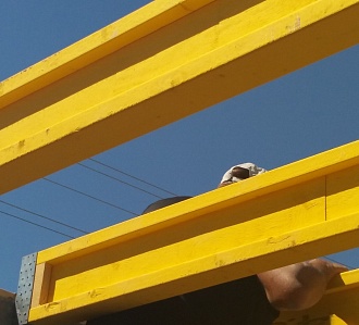 25 июля 2016 года. В межэтажных эксплуатируемых перекрытиях начинают применяться двутавровые конструкционные балки и «штатовские» опоры бруса