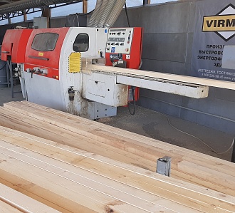 Июнь 2019 г. Налажен выпуск строганного пиломатериала камерной сушки