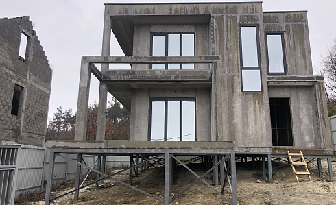 Индивидуальный жилой дом по адресу: г. г. Геленджик, СТ «Голубая долина», уч.111.Площадь: 85 кв.м. Cдан:03.04.2021