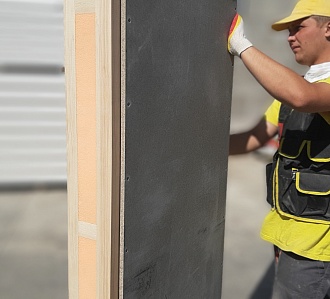 Октябрь 2019 года. Начат выпуск «термостойки» в качестве соединительного - вертикального элемента в составе наших модифицированных СИП панелей