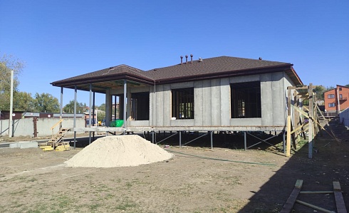 Ростовская область, г. Константиновск, ул, Набережная д3. Общая площадь - 128 м2. Сдан 10.2020